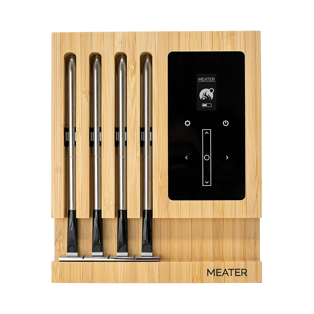 2026 MEATER Block – Thermomètre à Viande Intelligent avec WiFi, Quatre Sondes et Cuisson Multi-Protéines pour un Barbecue Parfait