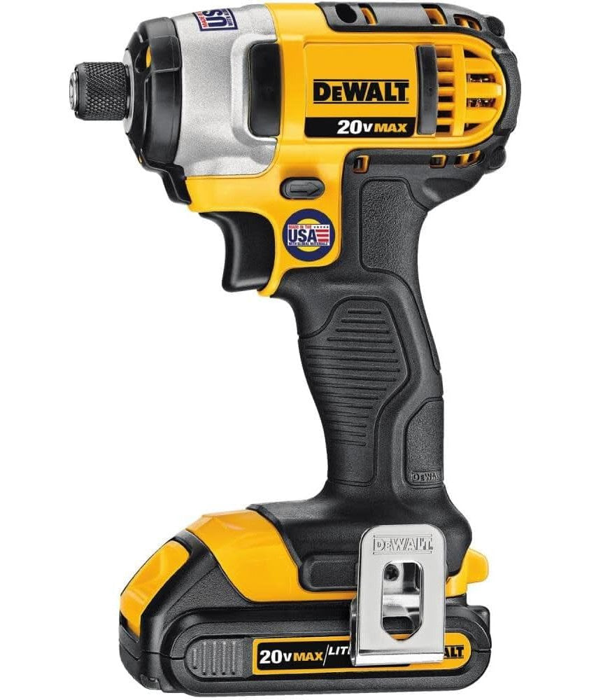 2026 Perceuse-visseuse sans fil 20V MAX 1.3 Ah + Visseuse à chocs DeWALT – Kit combiné DCK240C2