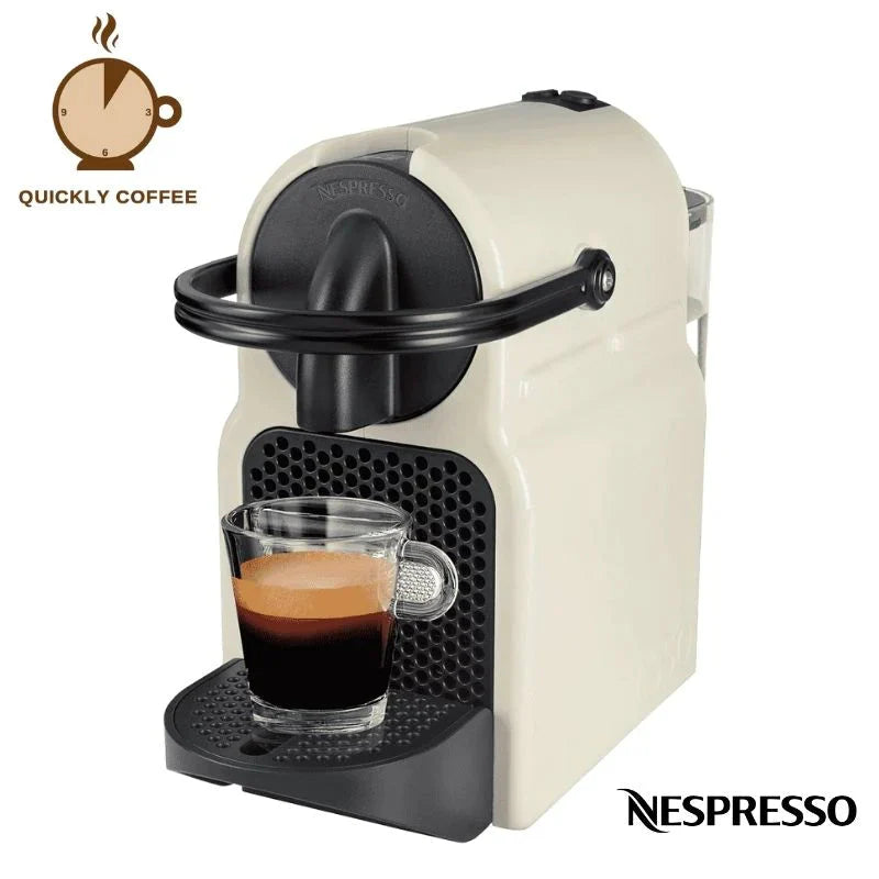 2026 Nespresso Inissia LC Blanc – Machine à Café Compacte avec Chauffe Rapide et Arrêt Automatique
