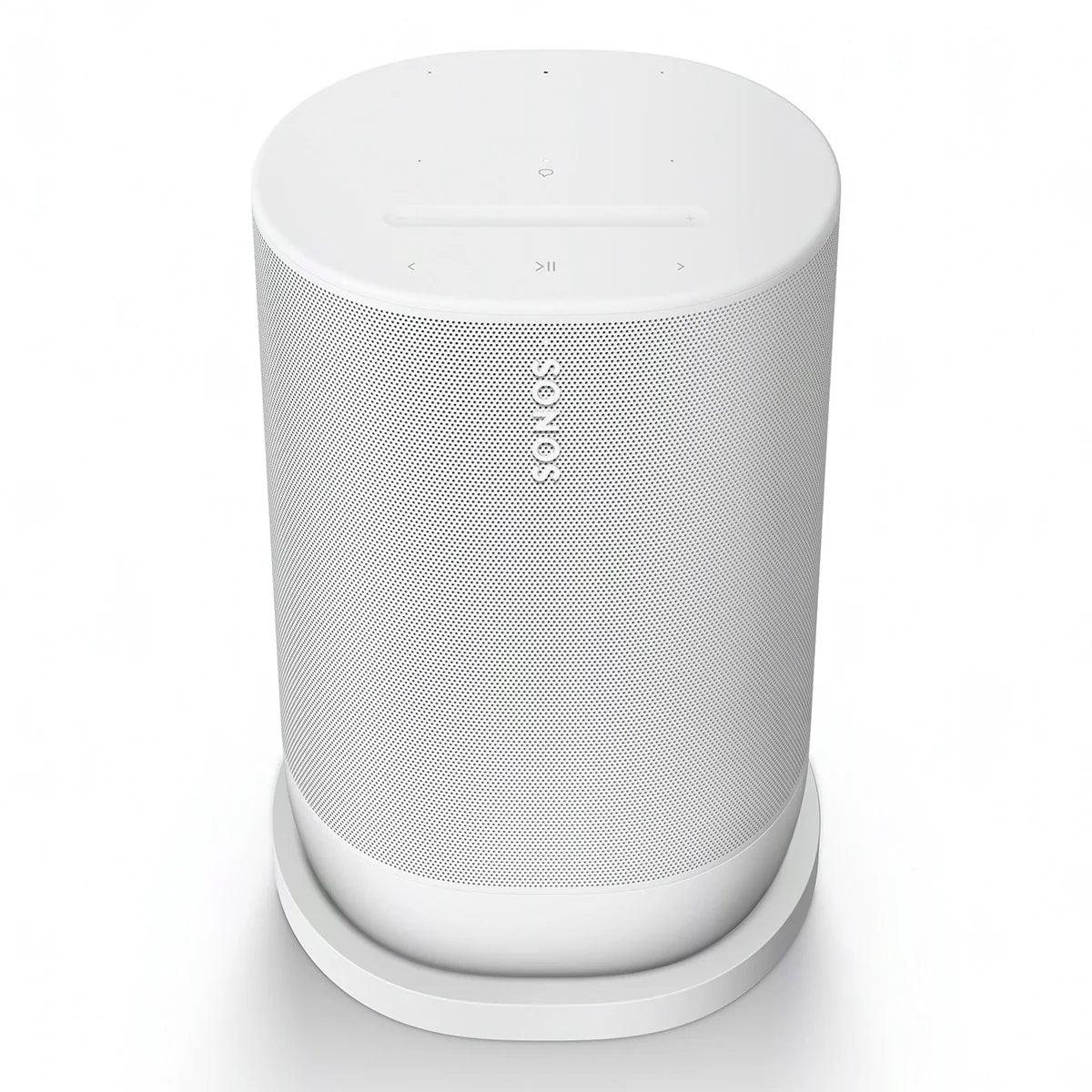 2026 Sonos Move 2 – Enceinte Portable Intelligente Blanche avec Batterie 24 Heures, Bluetooth et Wi-Fi, Résistante à l’Eau, Son Stéréo Puissant et Commande Vocale
