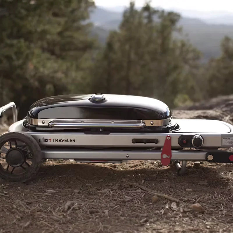 2026 Weber Traveler Barbecue à gaz pliable portable