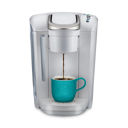 2026 Keurig K-Select Machine à Café à Dosettes K-Cup à Usage Unique, Édition Matte White – Infuseur Simple, Fonction Strong Brew et Réservoir 52 oz