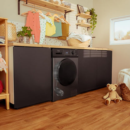 Cecotec Lave-Linge 9Kg Chargement Frontal Bolero Dresscode 9410 Inverter A. 1900W, 1400 tr/min Réglable, 16 Programmes, Faible Consommation d'Énergie, Vapeur, Stérilisation du Linge