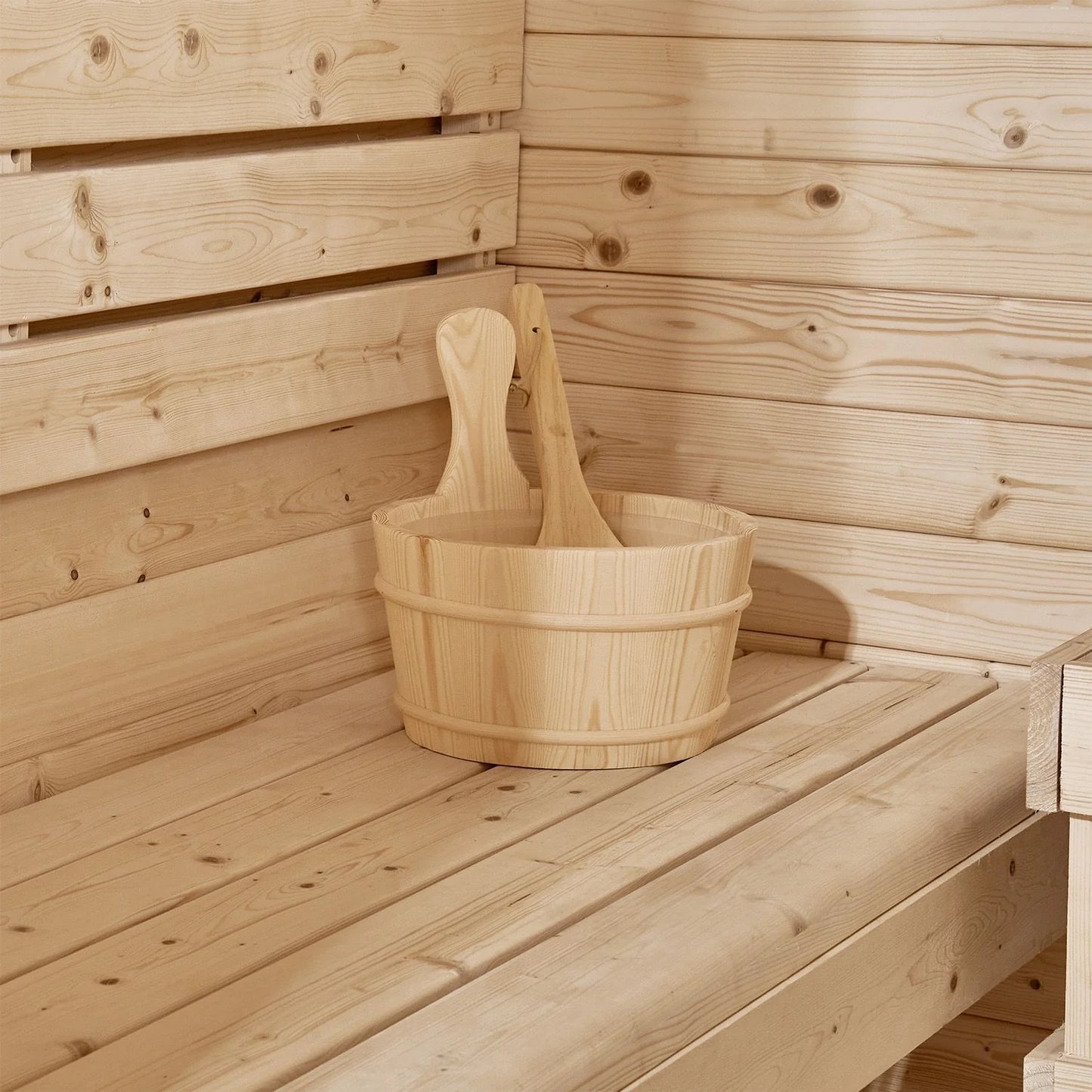 Sauna tonneau 2026 au Spitzberg avec four à sauna