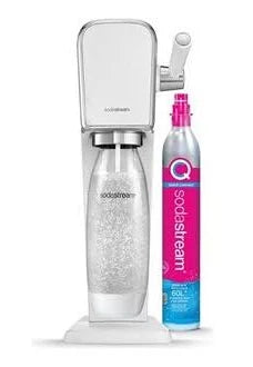 2026 SodaStream Art Machine à Eau Pétillante avec Cylindre de CO2 et Bouteille 1L Compatible Lave-Vaisselle