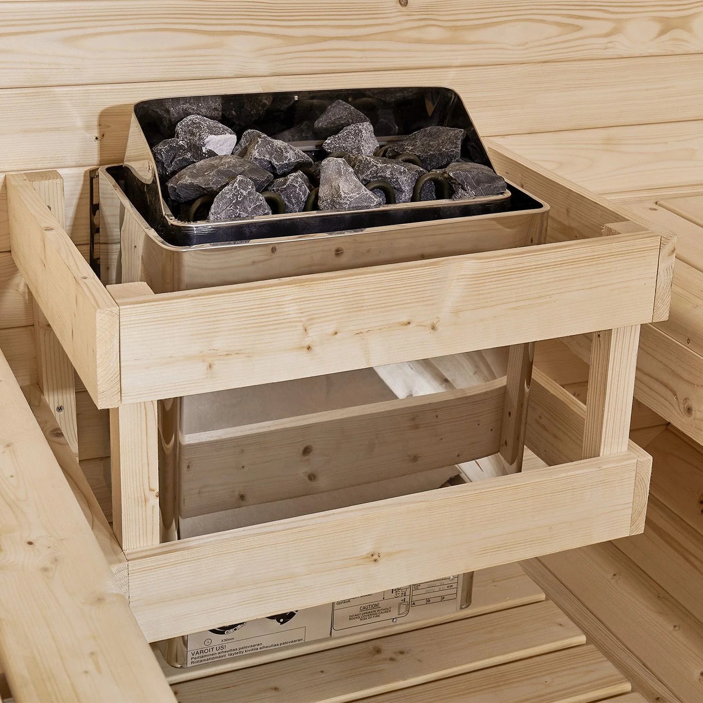 Sauna tonneau 2026 au Spitzberg avec four à sauna