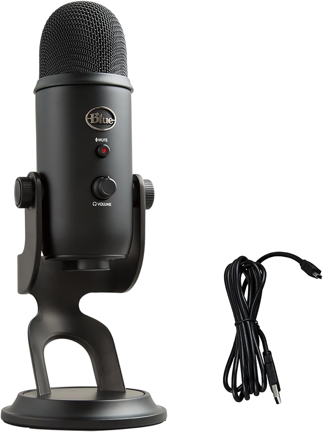 2026 Logitech for Creators Microphone USB Blue Yeti (Noir)