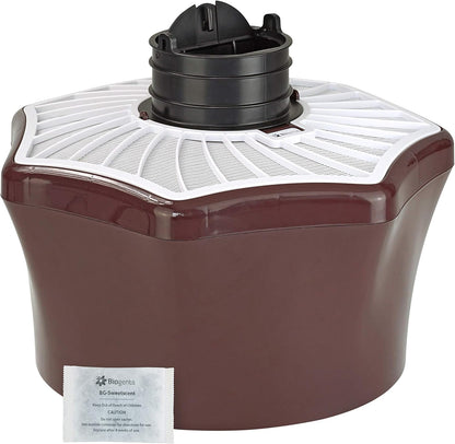 BIOGENTS Piège Extérieur Anti-Moustiques & Moustiques Tigres | Efficace Contre Les Moustiques Tigres | Attractif 2 Mois Inclus | Piège Electrique BG-MOSQUITAIRE