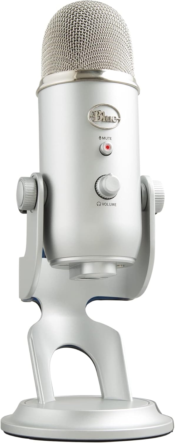 2026 Logitech for Creators Microphone USB Blue Yeti (Noir)