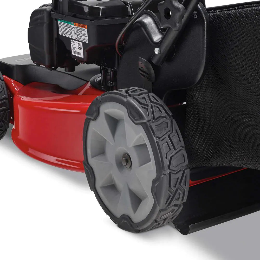 Toro 21442 Tondeuse à gazon autoportée à traction avant Recycler 22 pouces avec moteur Briggs & Stratton, grandes roues avant, et super sac collecteur