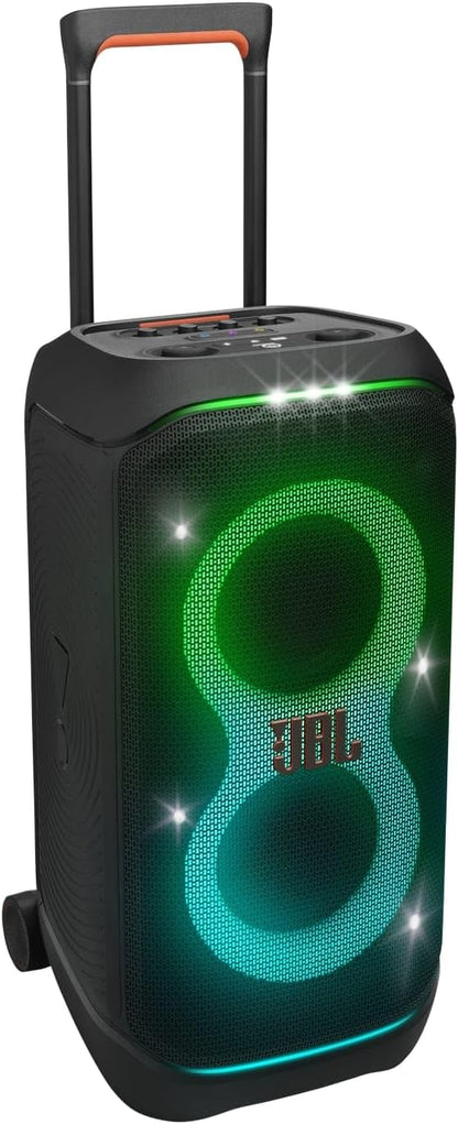 PartyBox Club 120,Enceinte portable de soirée,poignée pliable ergonomique,jeu de lumières,12 heures d'autonomie,résistante aux éclaboussures IPX4,noir,Prise européenne (Type C) -
