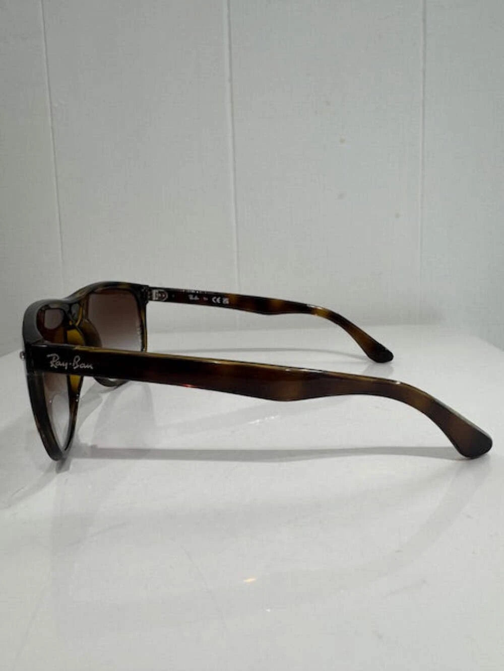 2026 Lunettes de Soleil Ray-Ban 4147 Boyfriend Havana 710/51 60 18 145 Brun Dégradé