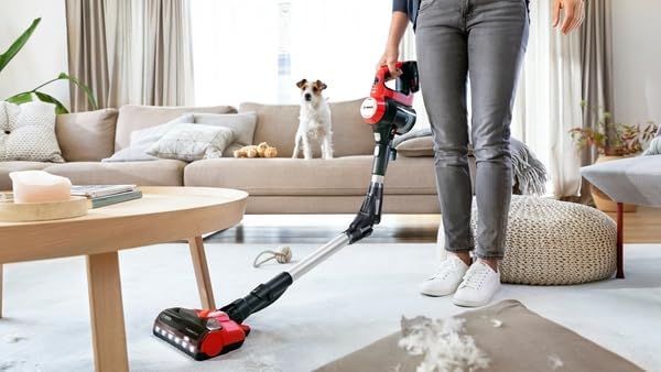 2026 Bosch BCS711PET Scopa elettrica ricaricabile Unlimited 7 ProAnimal Rosso (Bosch Unlimited 7 BCS711PET ProAnimal)