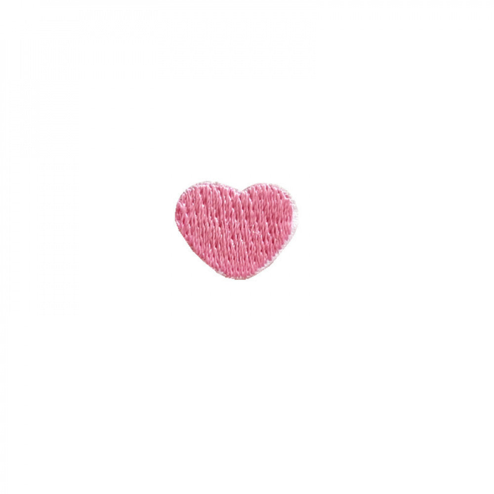 colorful spring heart embroidered patches iron on