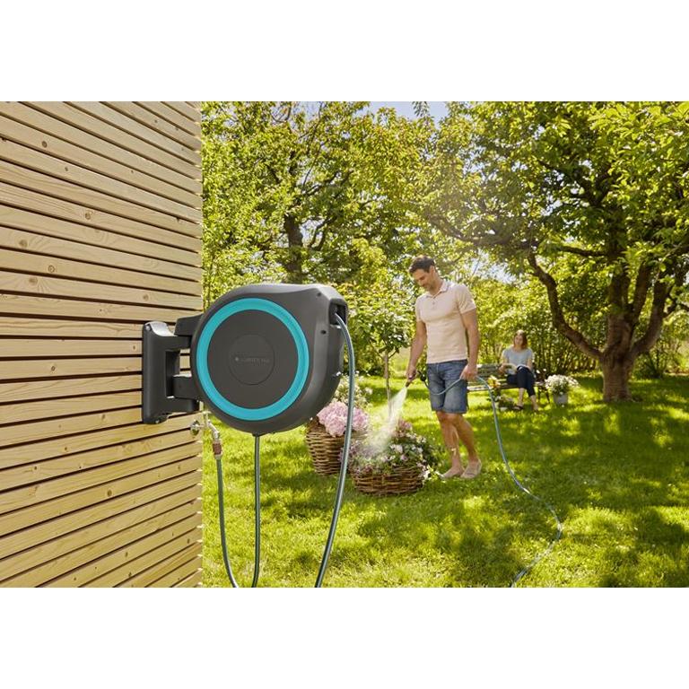 2026 GARDENA (35 m) Boîte à Tuyau Murale RollUp XL
