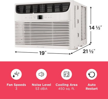 2026 Climatiseur de Fenêtre Frigidaire 5 000 BTU – Refroidissement Efficace jusqu’à 23 m², Fonctionnement Silencieux, Commande Facile
