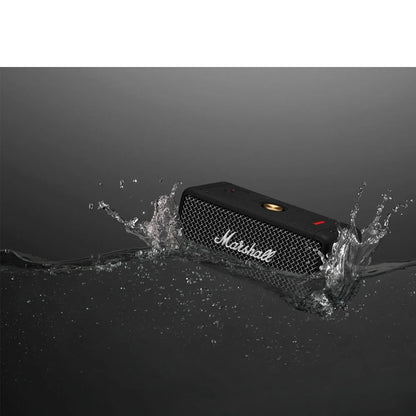 2026 Enceinte Bluetooth portable Marshall EMBERTONBTBK Emberton – Son signature Marshall, étanche et compact, noir