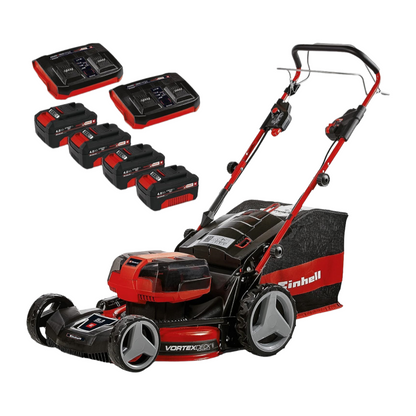 2026 Einhell Professional GP-CM 36/47 S HW – Tondeuse Gazon Sans Fil 36V, Autotractée, Moteur Sans Charbon, Édition Limitée avec 4 Batteries 4,0Ah