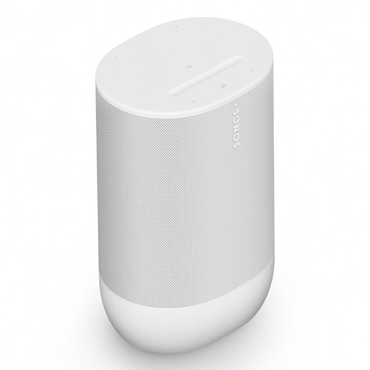 2026 Sonos Move 2 – Enceinte Portable Intelligente Blanche avec Batterie 24 Heures, Bluetooth et Wi-Fi, Résistante à l’Eau, Son Stéréo Puissant et Commande Vocale
