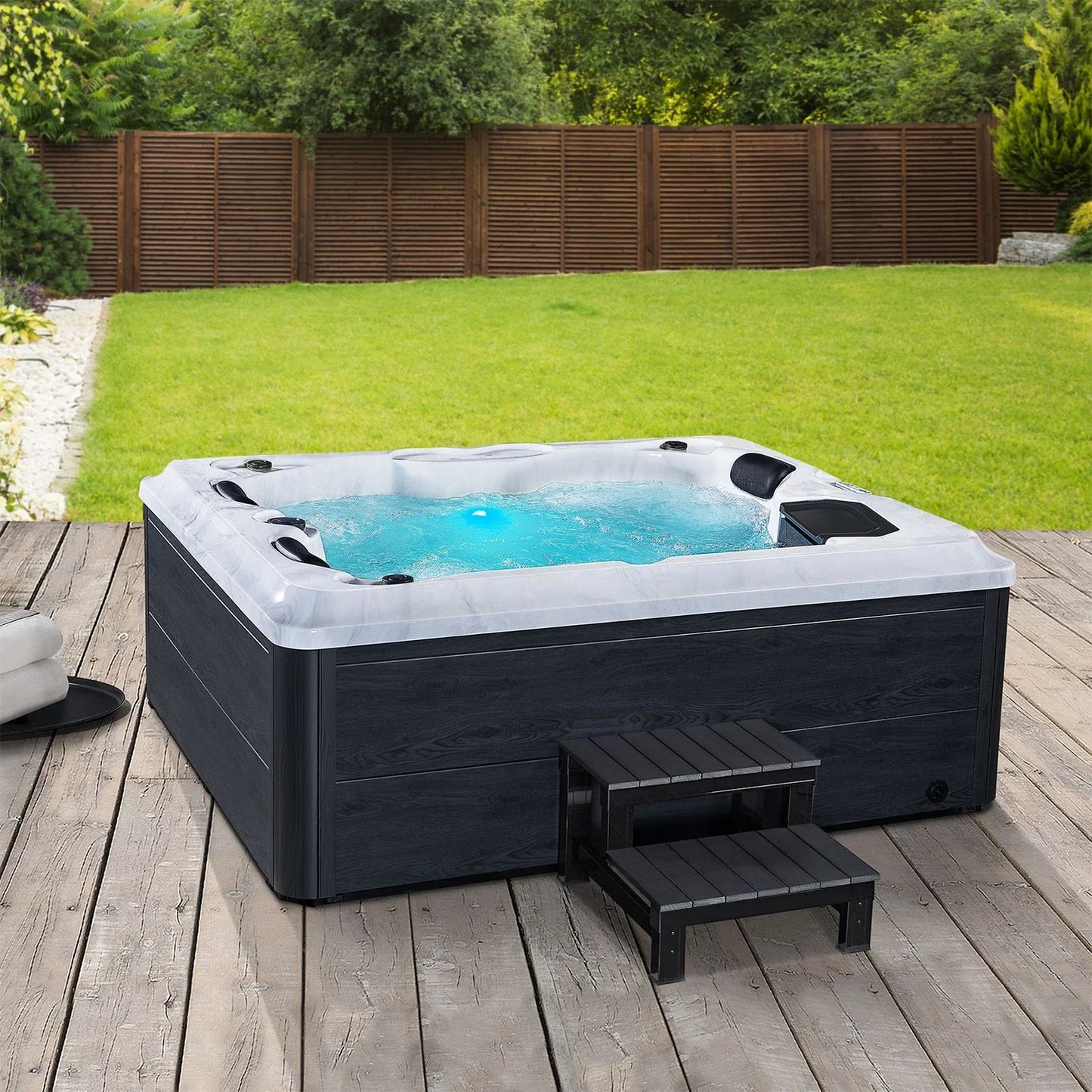 Oasis de bain à remous extérieur 2026