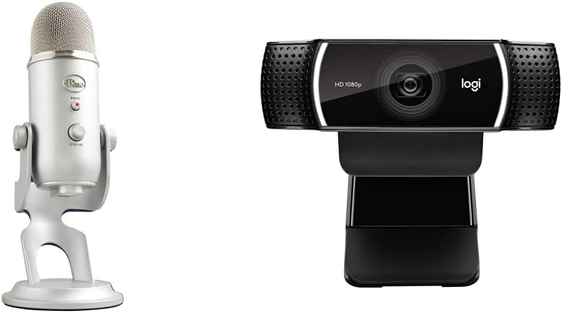 2026 Logitech for Creators Microphone USB Blue Yeti (Noir)