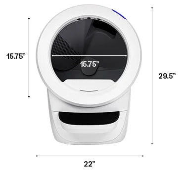 2026 Whisker Litter-Robot 4 avec Marchepied – Bac à Litière Automatique Auto-nettoyant pour Chats, Noir, Technologie Avancée pour un Confort Optimal et Contrôle Intelligent des Déchets