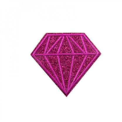 colorful diamond embroidered patches iron on