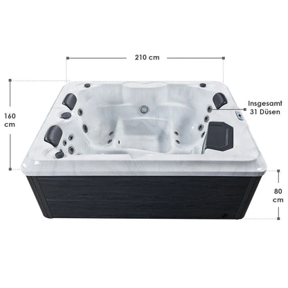 Oasis de bain à remous extérieur 2026