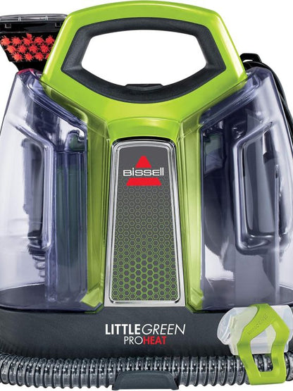 2026 BISSELL Little Green Proheat 2513E – Nettoyeur Portable Chauffant, Détachant Tapis & Tissus, Performance Pro, Édition Limitée