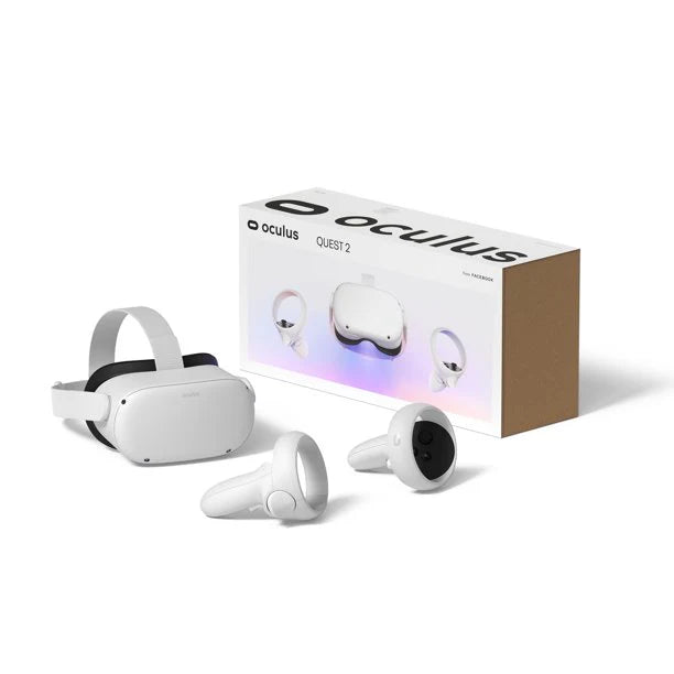 2026 Casque VR Tout-en-Un Oculus Quest 2 – Stockage 128 Go ou 256 Go – Expérience Immersive, Contrôleurs Touch, Graphismes Haute Résolution et Audio 3D