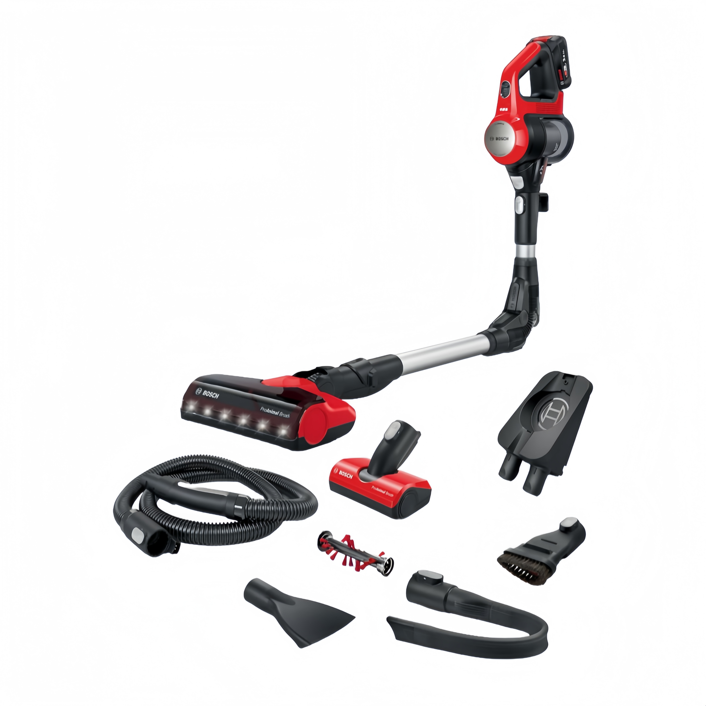 2026 Bosch BCS711PET Scopa elettrica ricaricabile Unlimited 7 ProAnimal Rosso (Bosch Unlimited 7 BCS711PET ProAnimal)