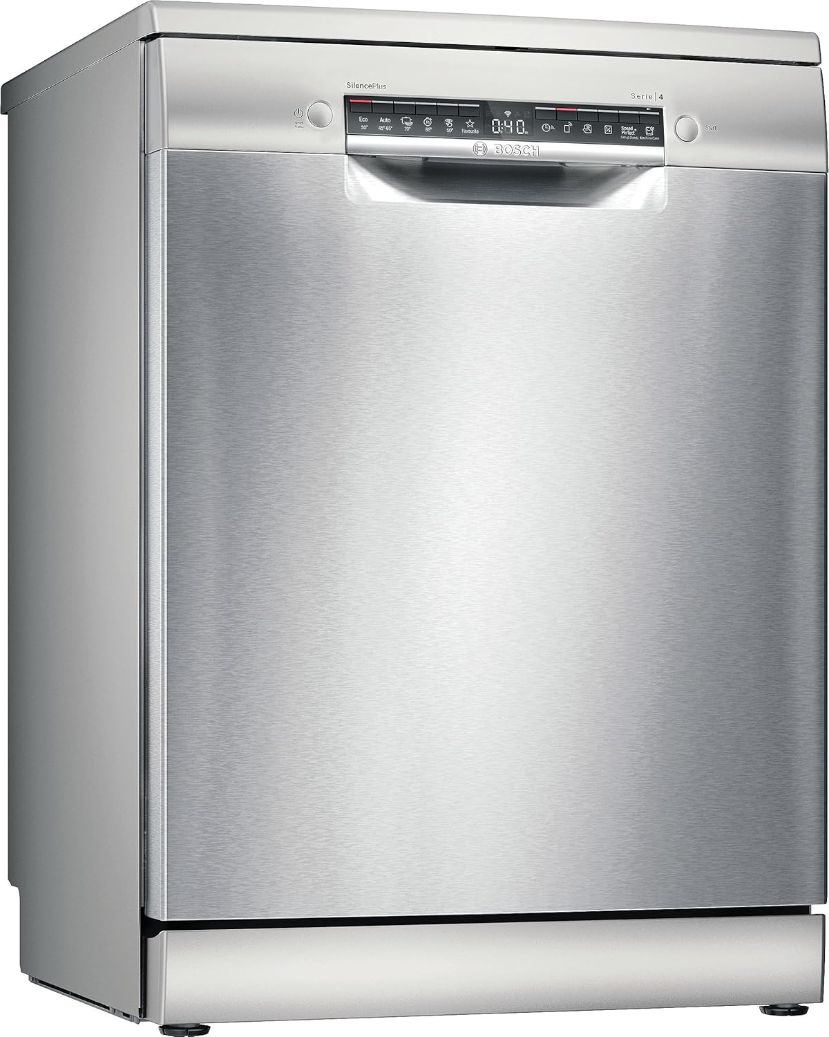 2026 Bosch SMS4EMI01E – Lave-Vaisselle Série 4, 14 Couverts, Silence Plus 42 dB, Inox, Édition Limitée