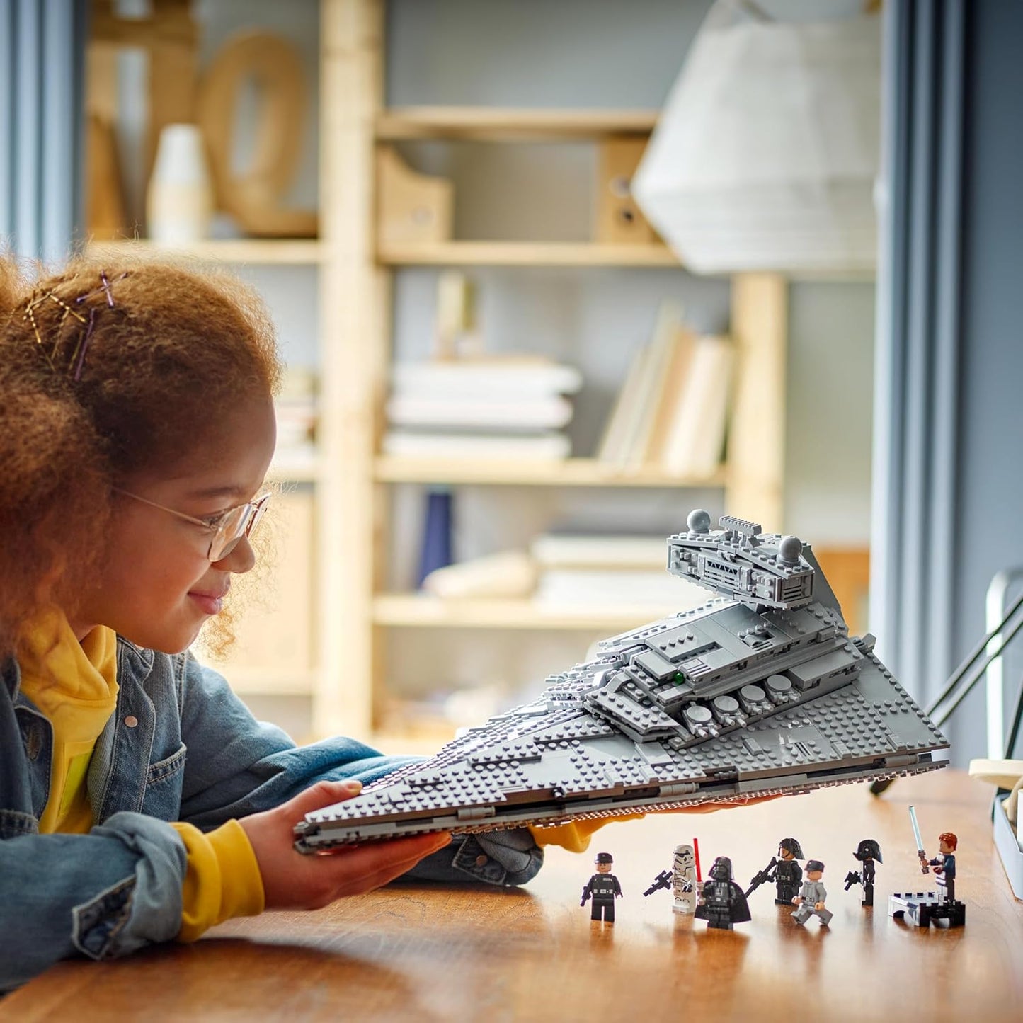 2026 LEGO Star Wars Ensemble de Construction Destroyer Impérial - Construire & Exposer pour Garçons et Filles, À partir de 10 ans - Cadeau d’Anniversaire - Star Wars Darth Vader & 6 Figurines - 75394