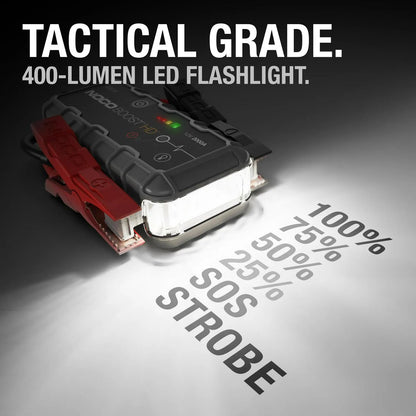 2026 NOCO Boost HD GB70 2000A 12V UltraSafe Démarreur de Saut Portable Lithium