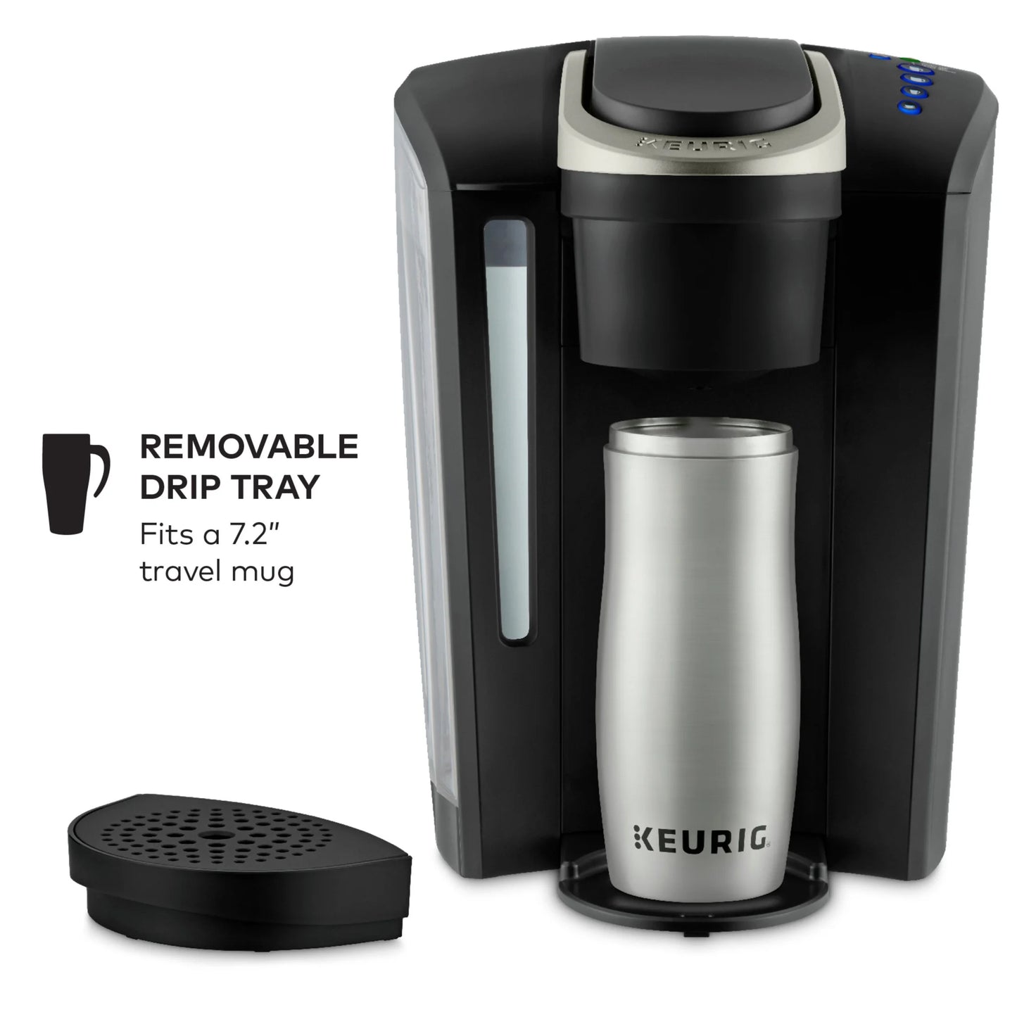 2026 Keurig K-Select Machine à Café à Dosettes K-Cup à Service Unique – Édition Vintage Rouge, Grand Réservoir et Fonction Strong Brew pour un Café Plus Intense