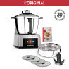Robot Cuiseur Multifonctions Cook Expert – Grande Capacité, Écran Tactile Intuitif, Inox Chrome Mat – Tout-en-Un pour Cuisiner Facilement