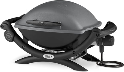 2026 Weber Q1400 – Barbecue Électrique Portable, Surface 43x32 cm, Grille Fonte Émaillée, Édition Limitée