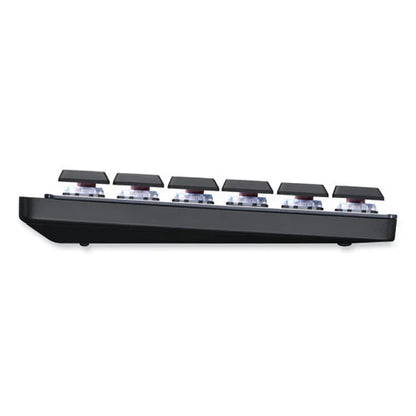 2026 Clavier Mécanique Sans Fil MX Mechanical Performance – Rétroéclairé, Touches Basses, Ergonomique, Connectivité Multi-Appareils, Finition Graphite