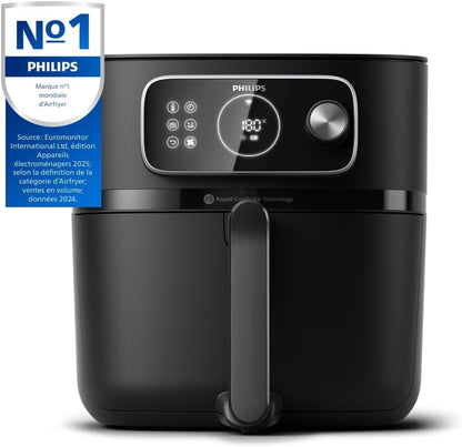 2026 Friteuse à air Philips série 3000 7,2 L, fenêtre de cuisson, friteuse 16 en 1