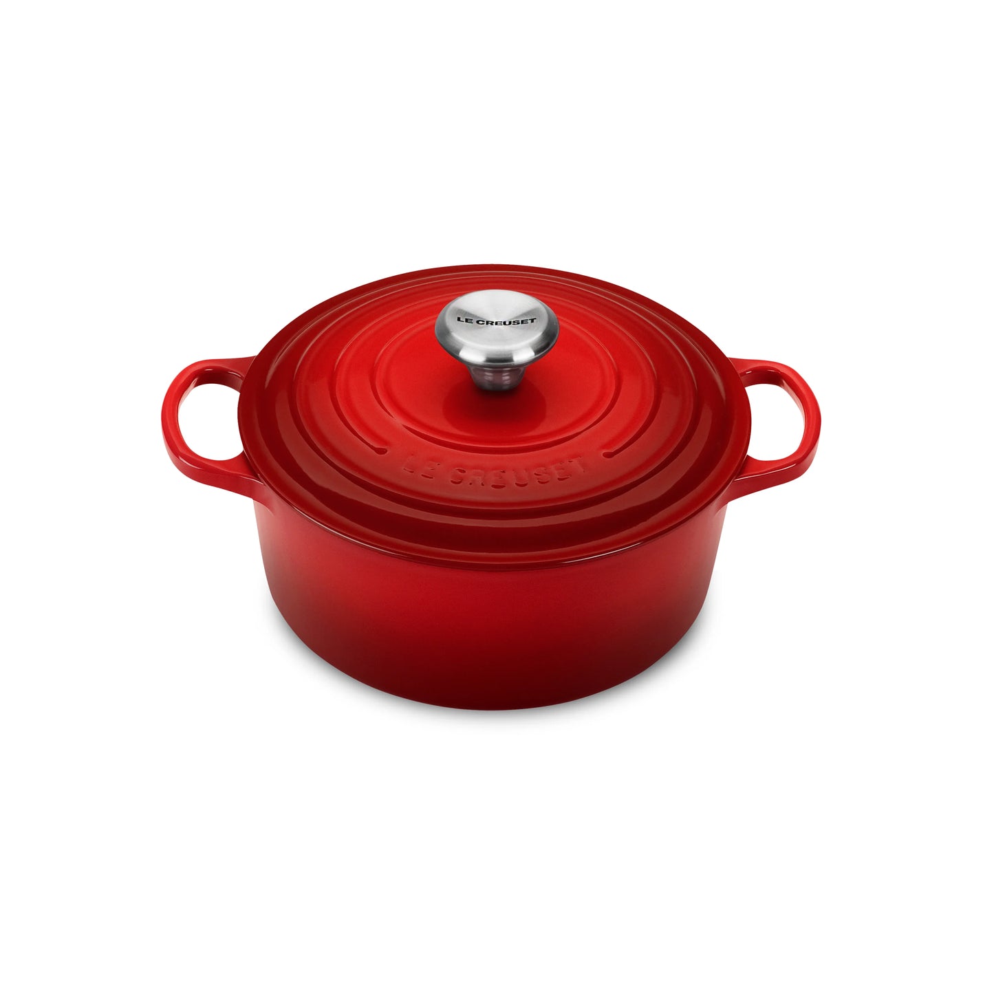 2026 Le Creuset Signature Cocotte en Fonte Émaillée 2 Quart – Couleur Cerise