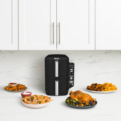 2026 Friteuse à Air Ninja DoubleStack XXXL 9,5 L à 2 Tiroirs