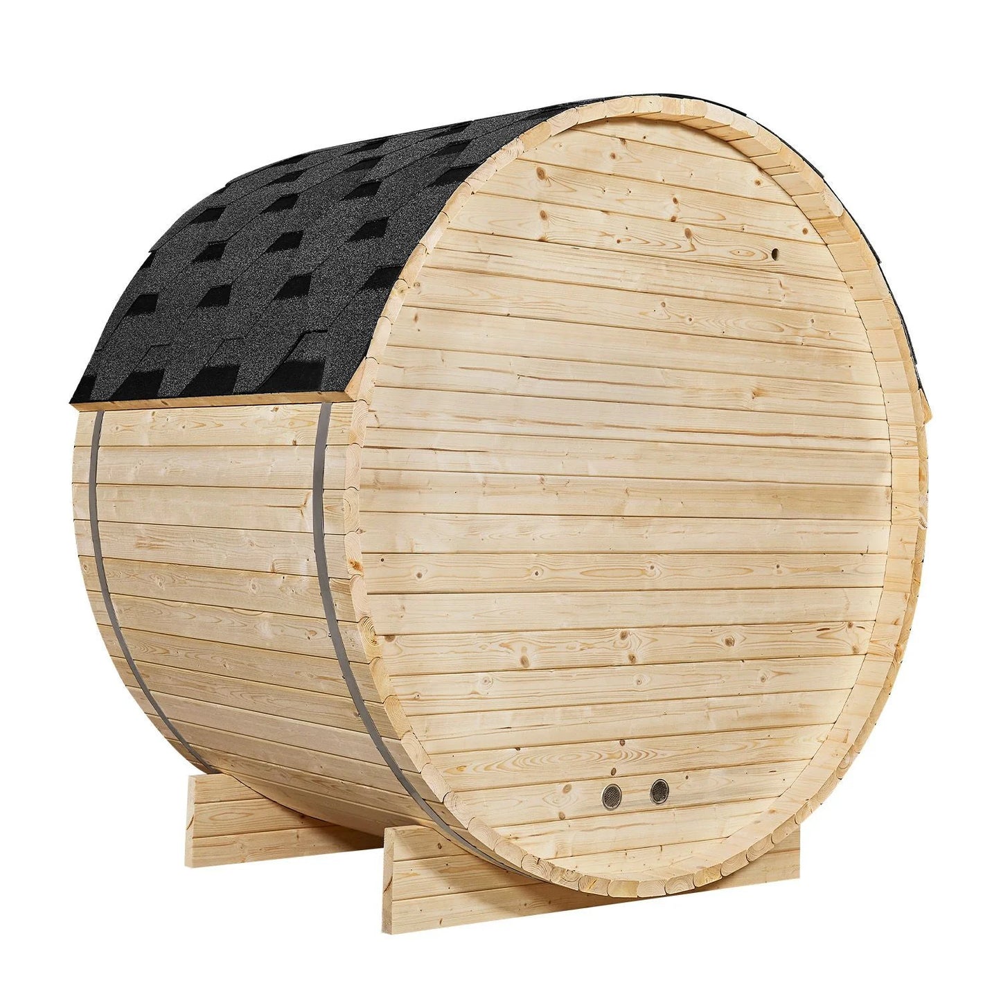 Sauna tonneau 2026 au Spitzberg avec four à sauna