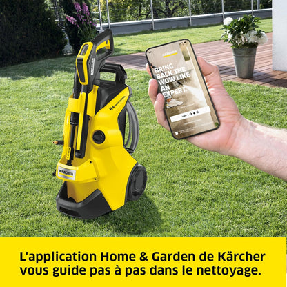 2026 Kärcher K 4 Power Control Flex Home – Nettoyeur Haute Pression 130 Bars, Débit 420 l/h, Contrôle Intuitif, Édition Limitée