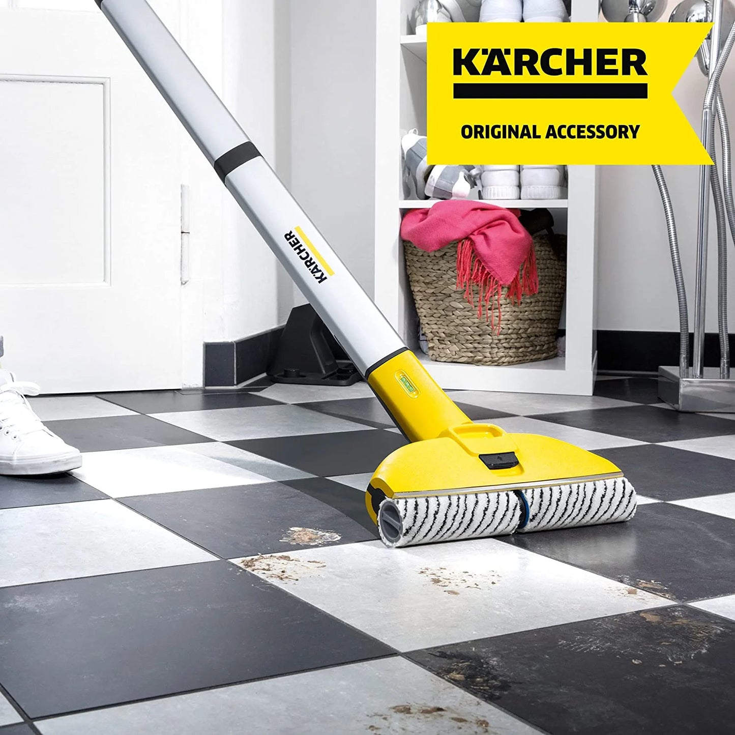 2026 Kärcher Nettoyeur de Sols FC 7, Balai Électrique Sans Fil, Pour Sols Durs, Bois, Stratifié, Carrelage et Pierre