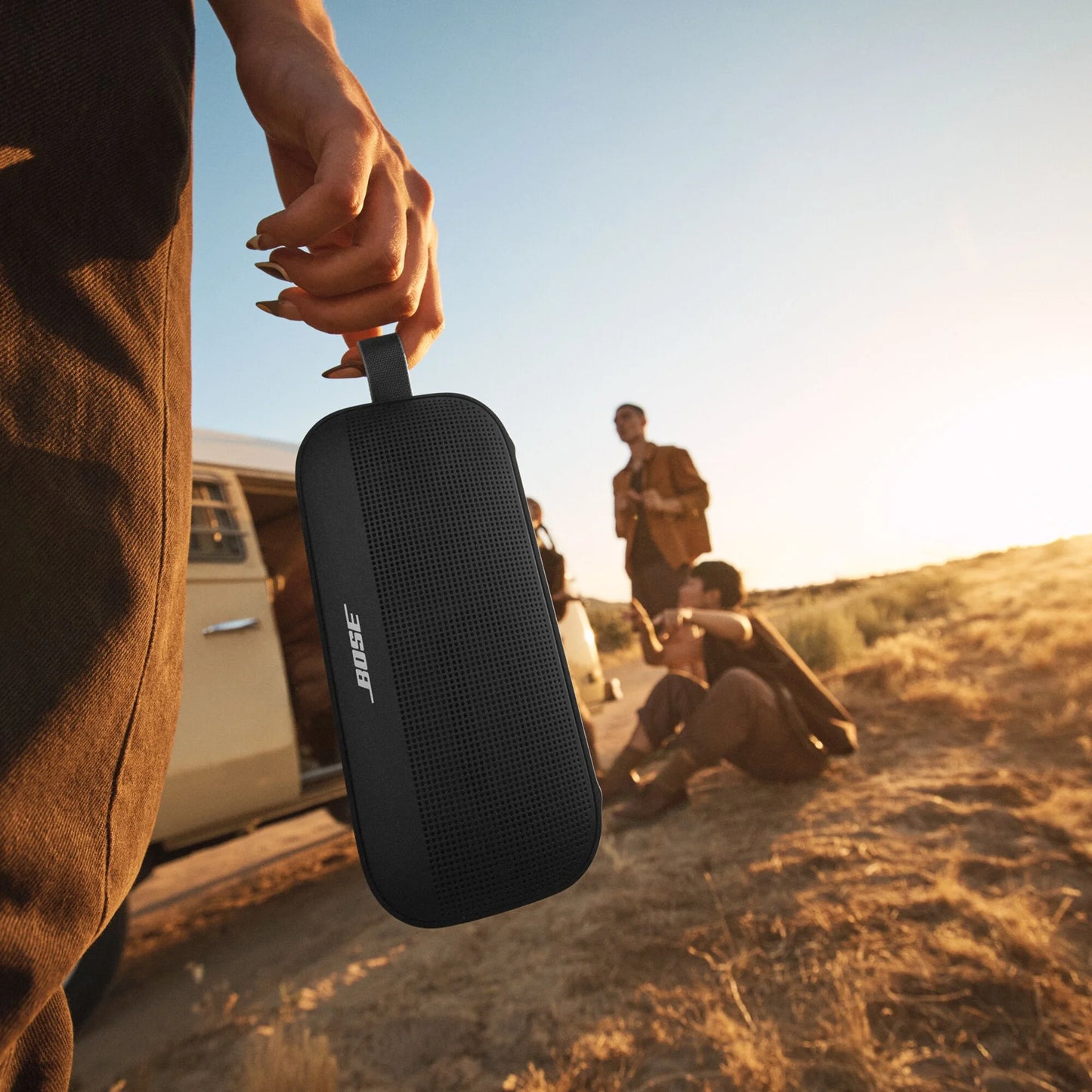 2026 Bose SoundLink Flex II Enceinte Bluetooth Portable Étanche – Son Puissant et Clair, Bluetooth Sans Fil, Jusqu’à 12 Heures d’Autonomie, Couleur Blue Dusk