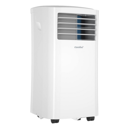 Climatiseur Mobile 9000 BTU/h 2,6kW, 3-EN-1 Refroidisseur Déshumidificateur Ventilateur, Fonction Follow me, Minuterie, Mode nuit, Pour salon et maison de 33㎡/88m³, MPPH-09CRN7, R290