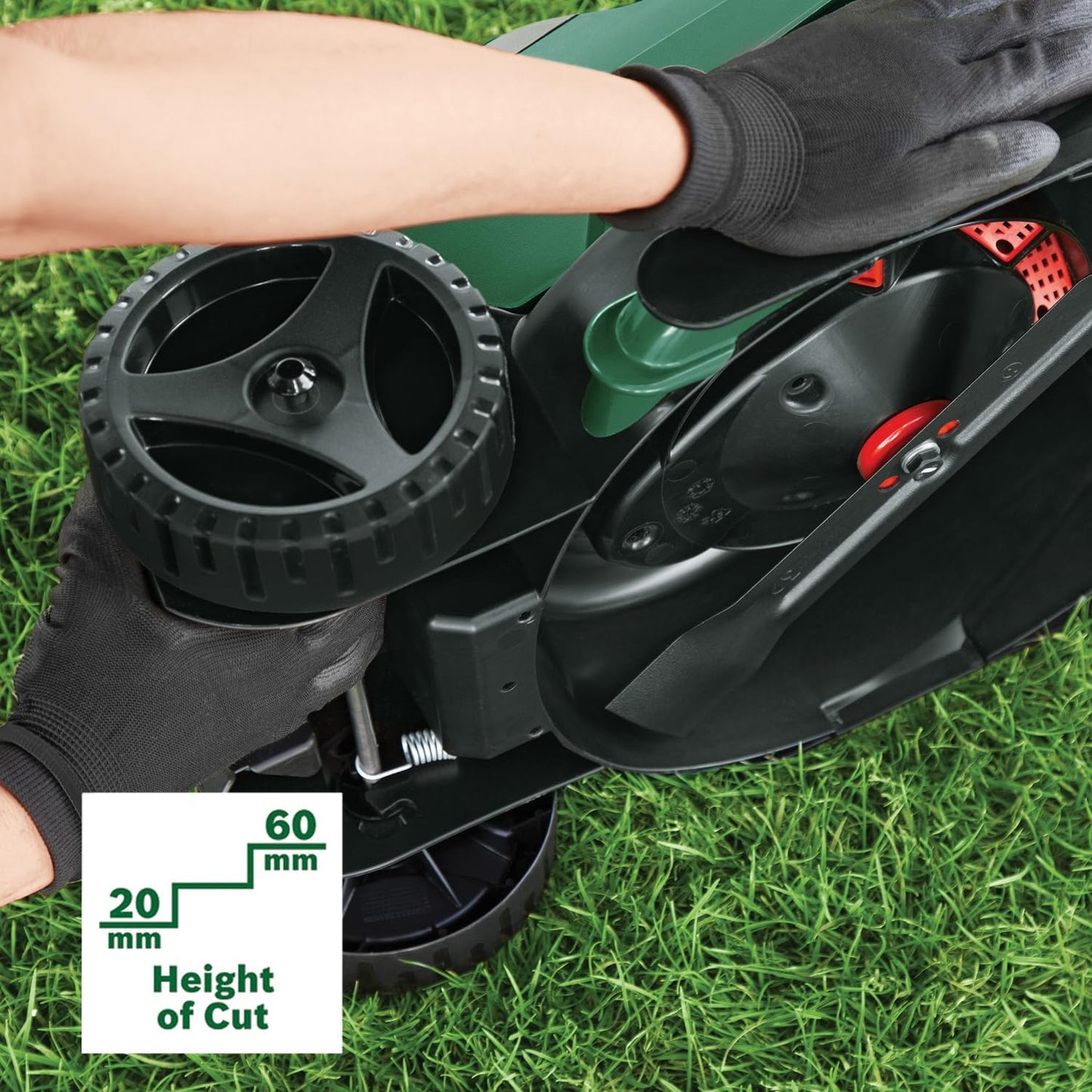 Bosch tondeuse à gazon sans fil CityMower 18V-32-300 (18 V, 1x batterie 4,0 Ah, Moteur Brushless, largeur de coupe : 32 cm, tond jusqu’à 300 m², dans une boîte en carton)