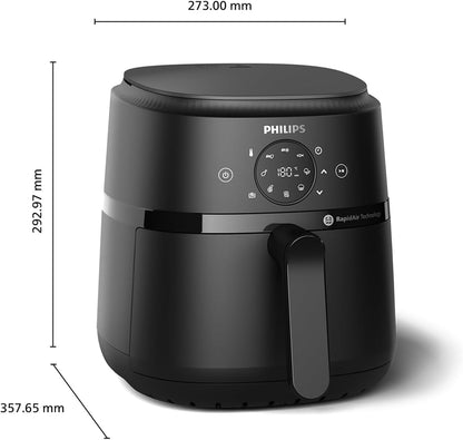 2026 Friteuse à air Philips série 3000 7,2 L, fenêtre de cuisson, friteuse 16 en 1