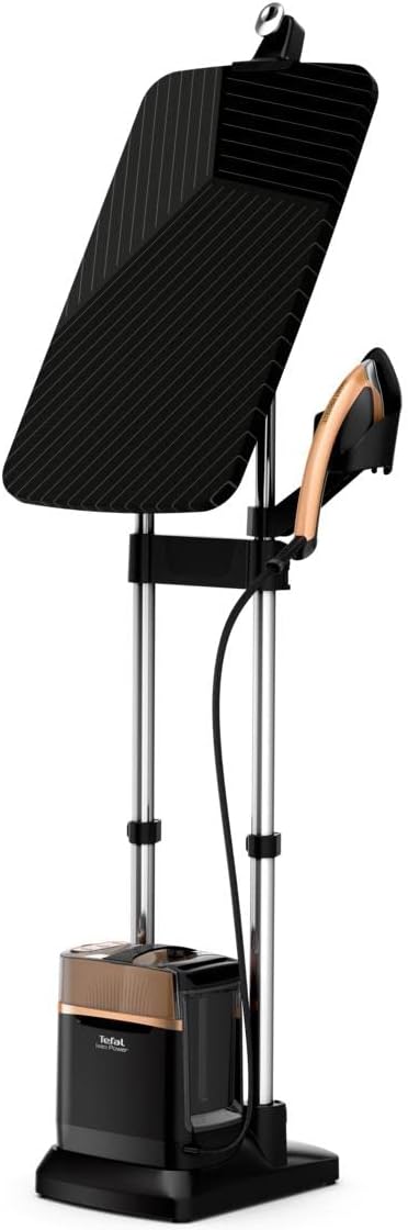 2026 TEFAL QT2020 IXEO POWER ALL-IN-ONE Défroisseur vapeur avec planche intelligente intégrée à 3 positions Désinfectant et repassage, Technologie vapeur haute pression, pression de vapeur 5,8 bar, 2170 W,