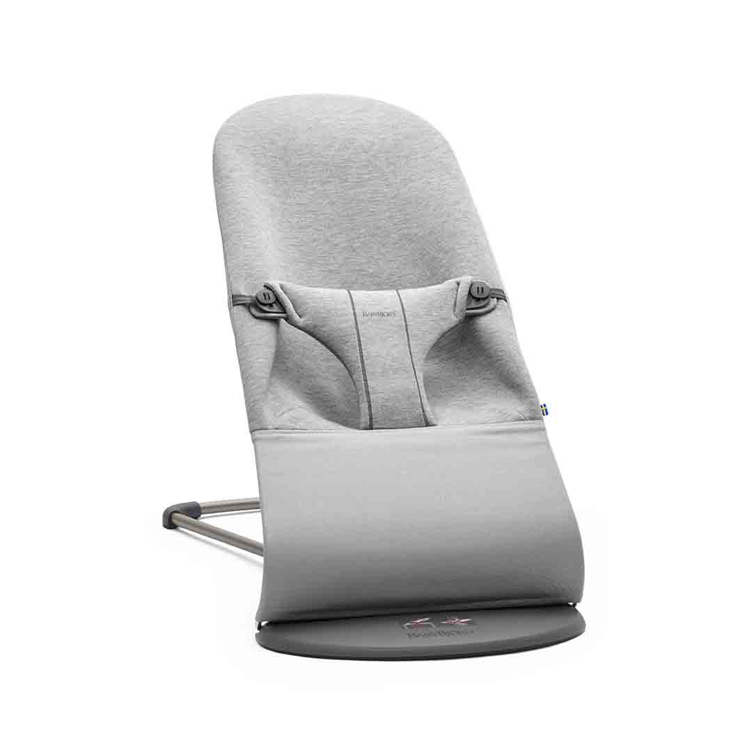 2026 BabyBjorn Bouncer Bliss - Jersey 3D - Gris Clair